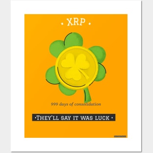 XRP Shamrock Posters and Art